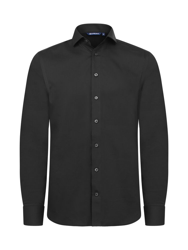 Cutter & Buck - Granville Shirt Heren - zwart