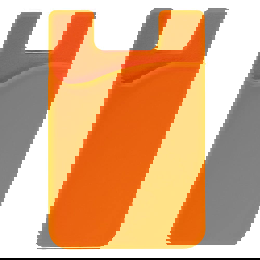 Kaarthouder smartphone - oranje