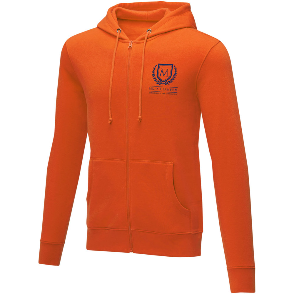 Charon heren hoodie met ritssluiting 