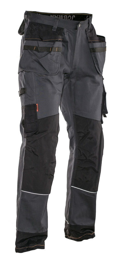 Jobman - 2732 Trousers cotton HP - Donkergrijs/Zwart