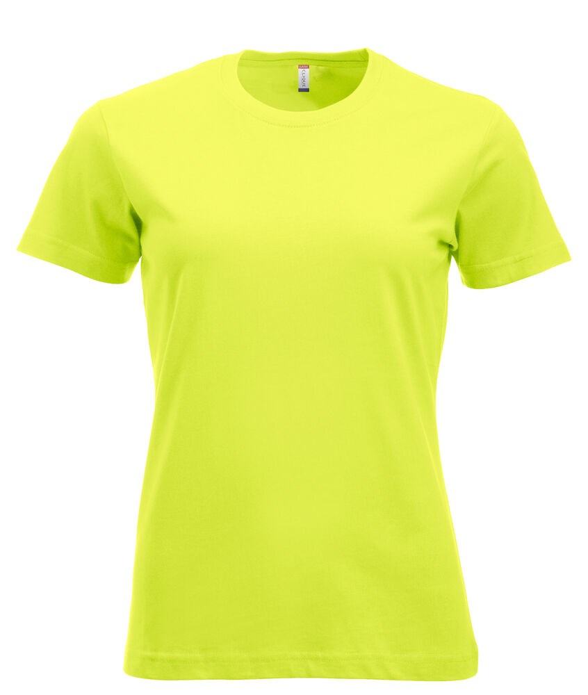 Clique - New Classic-T Women - Signaal-groen