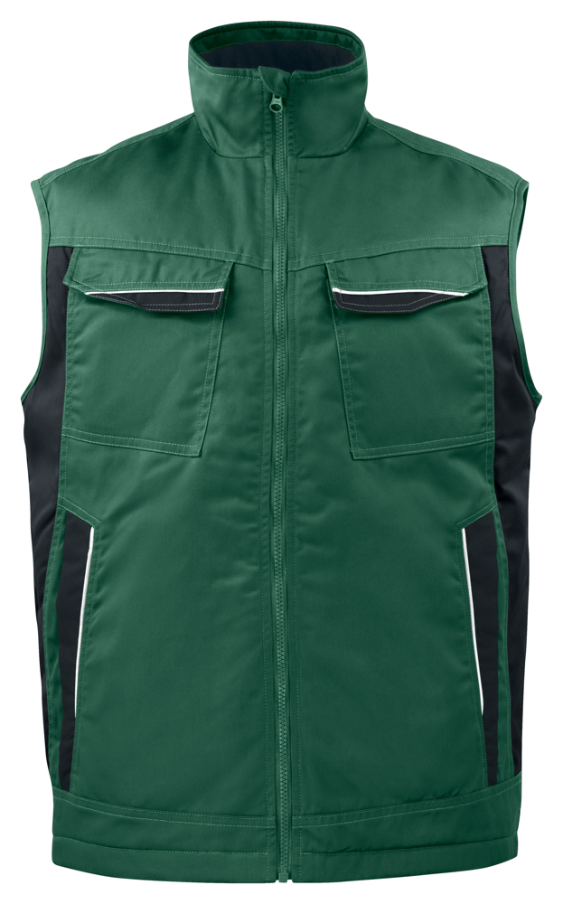 5704 BODYWARMER - Woudgroen