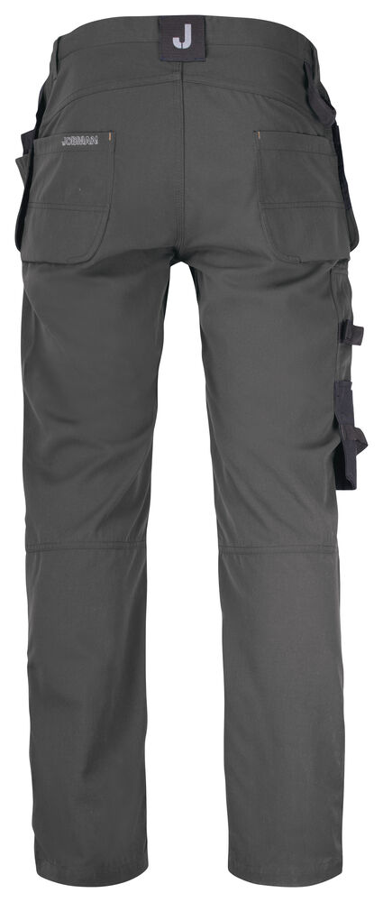 Jobman - 2812 Trousers Fast Dry HP Donkergrijs/Zwart 152