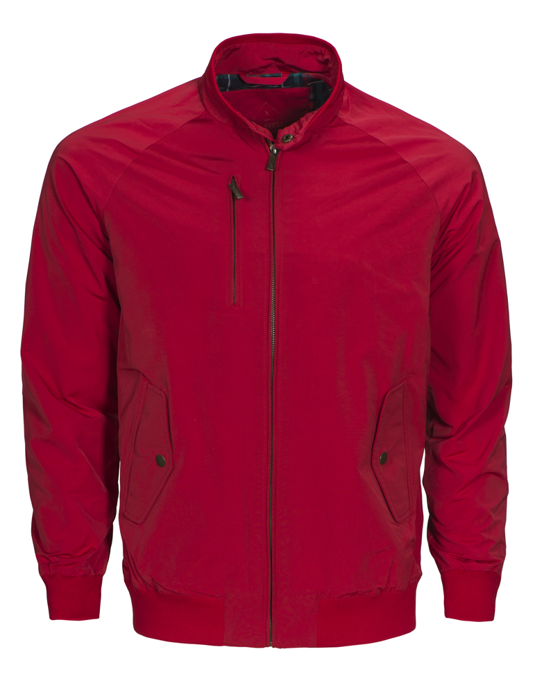 Harrington Jas Unisex Rood XS