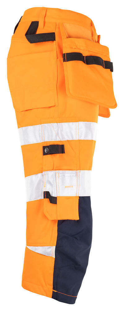 Jobman - 2217 Hi-Vis Long Shorts Oranje/Navy 96