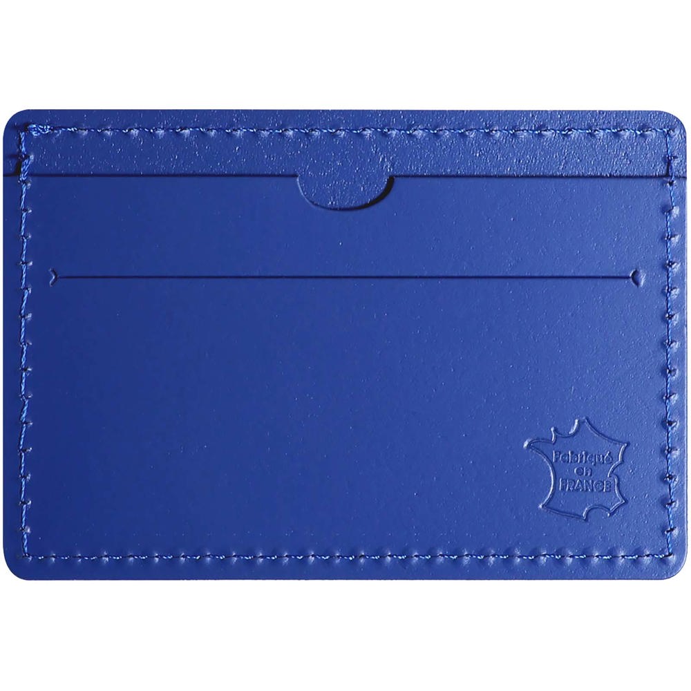 Citizen Green Tintin gerecyclede leren kaarthouder - Marineblauw