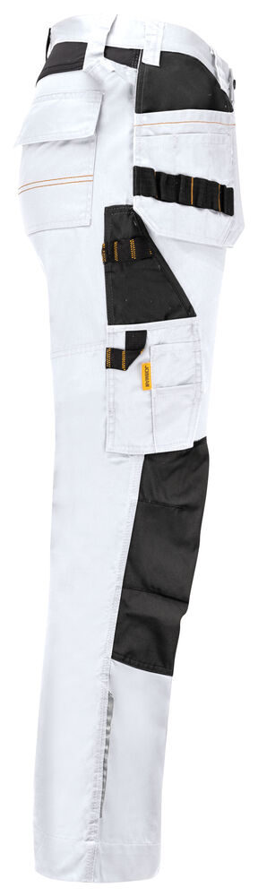 Jobman - 2325 Craftsman Trousers Stretch Wit/Zwart 120