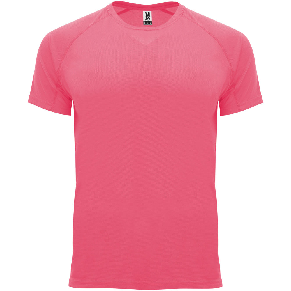 Bahrain sportshirt met korte mouwen voor kinderen - Fluor lady pink