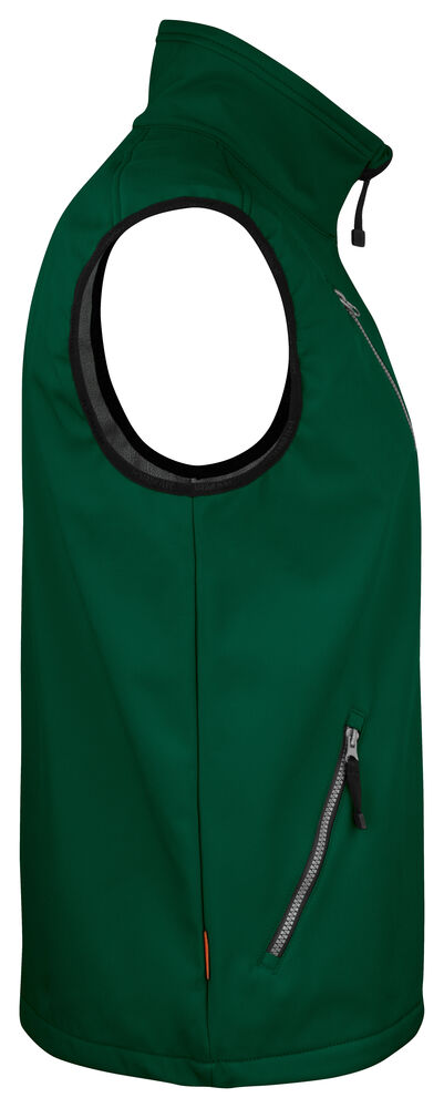 Jobman - 7502 Softshell Vest Bosgroen 4XL