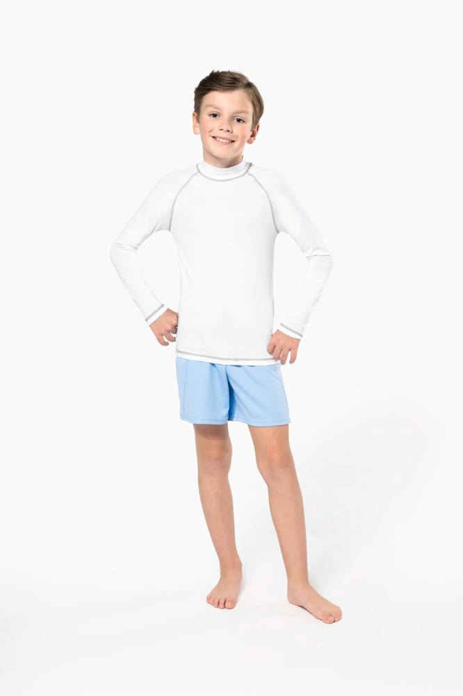 PA4018 - Technisch kinder-T-shirt met lange mouwen en anti-UV-bescherming