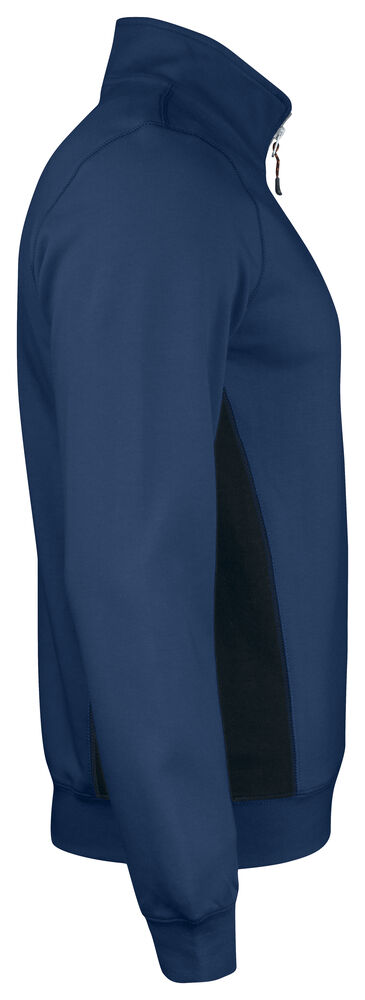 Jobman - 5401 Halfzip Sweatshirt Navy/Zwart M
