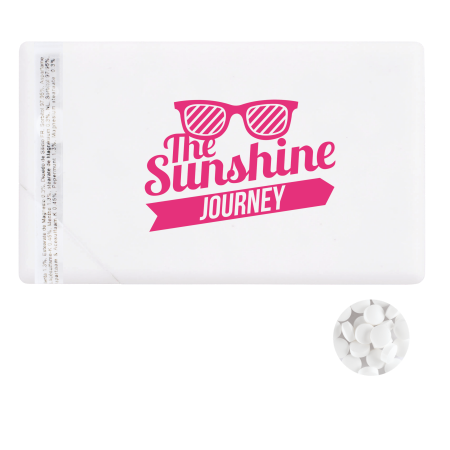 Creditcard mintdispenser - Wit