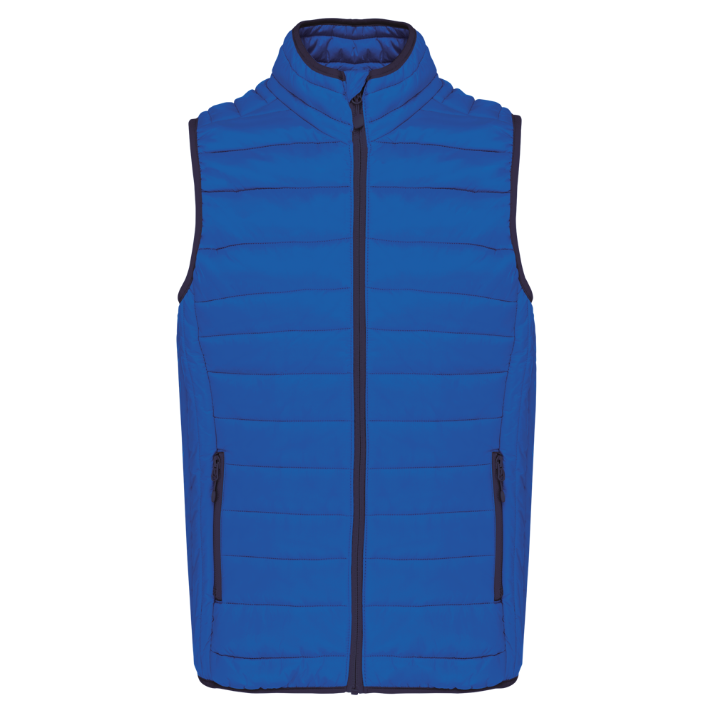 K6113 - Men’s lightweight sleeveless down jacket - Light Royal Blue