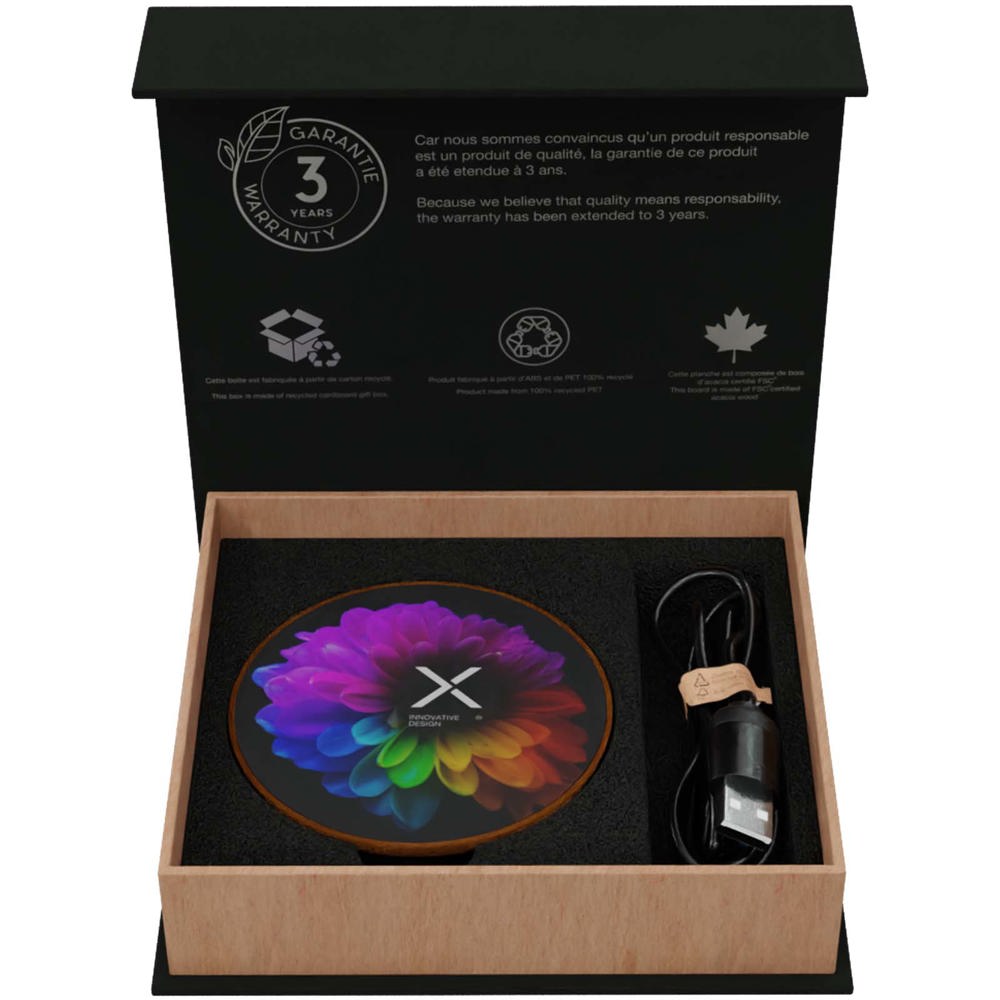 SCX.design W13 houten draadloos 10W laadstation