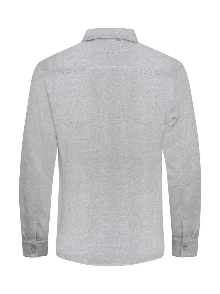 Cutter & Buck - Advantage Leisure Shirt Heren Grijs Mélange XL