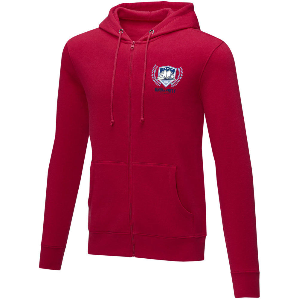Charon heren hoodie met ritssluiting 