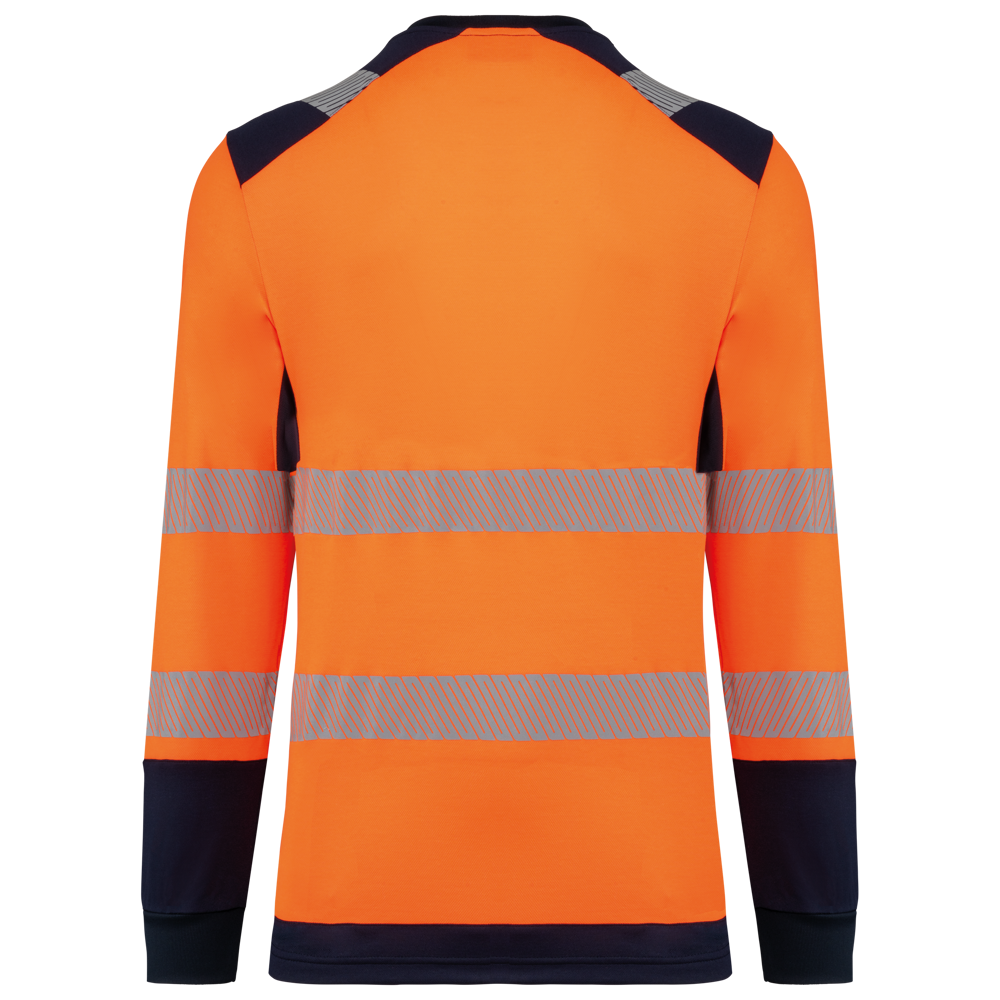 WK361 - Gerecycled veiligheids-T-shirt lange mouwen