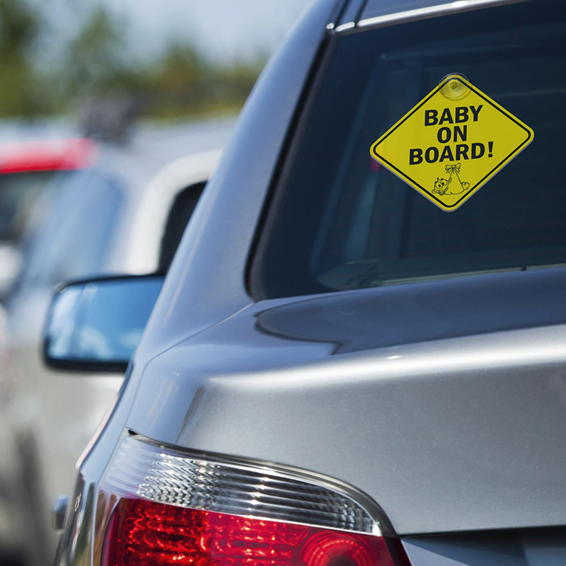 Bordjes met zuignappen