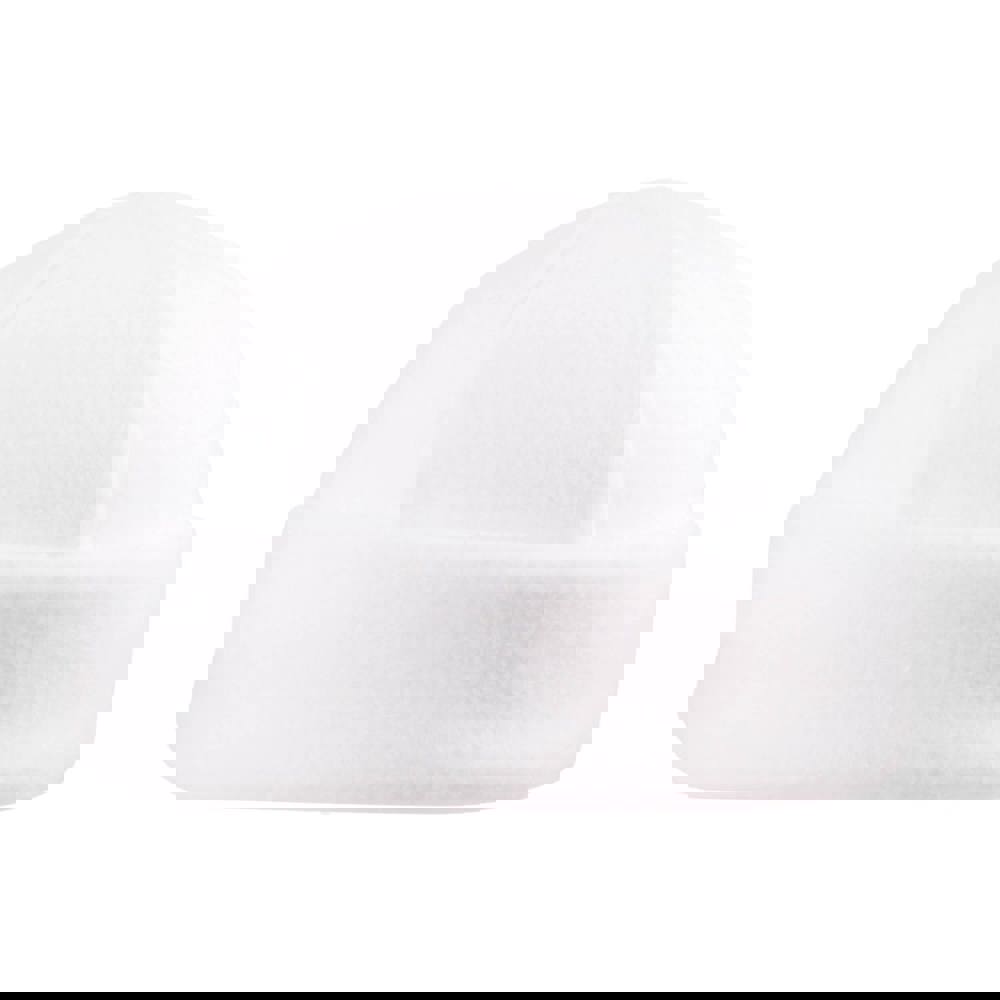 Fleece muts 6 panelen - Wit (White) / Wit