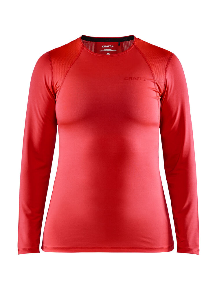 Craft - ADV Essence LS Tee W Bright Red XS