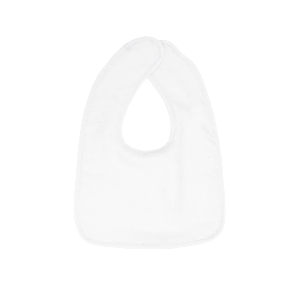 Baby bib - wit/wit