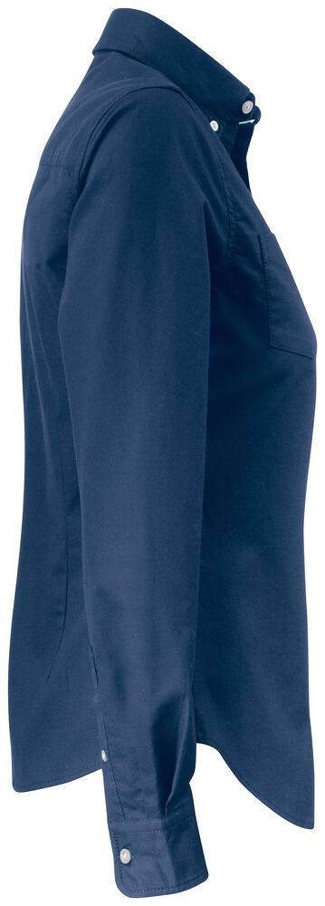 Cutter & Buck - Hansville Shirt Dames Oxford blauw M