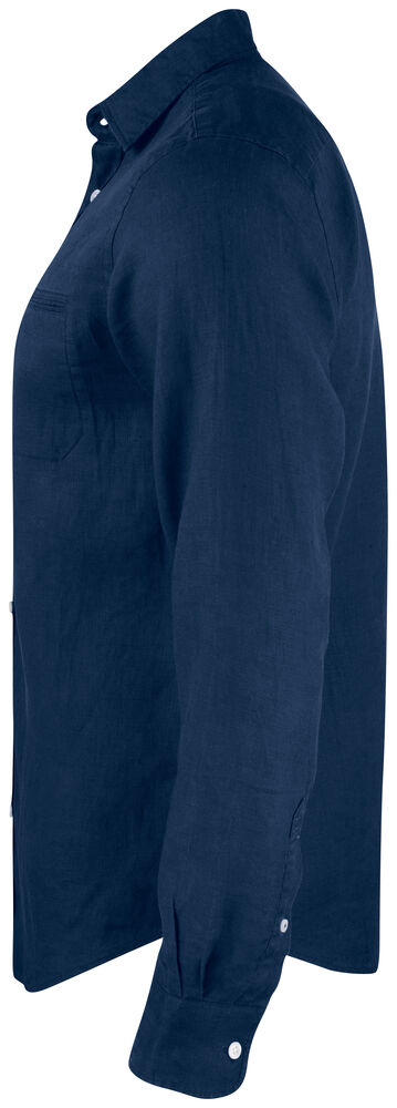 Cutter & Buck - Summerland Linen Heren Dark Navy XL