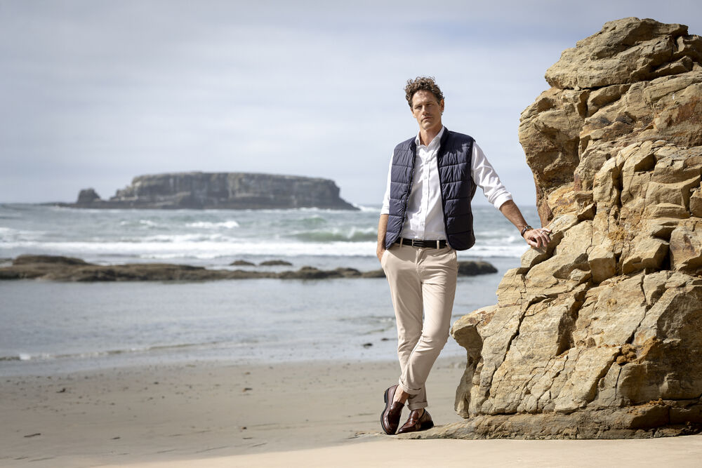 Cutter & Buck - Granville Shirt Heren Zwart XL