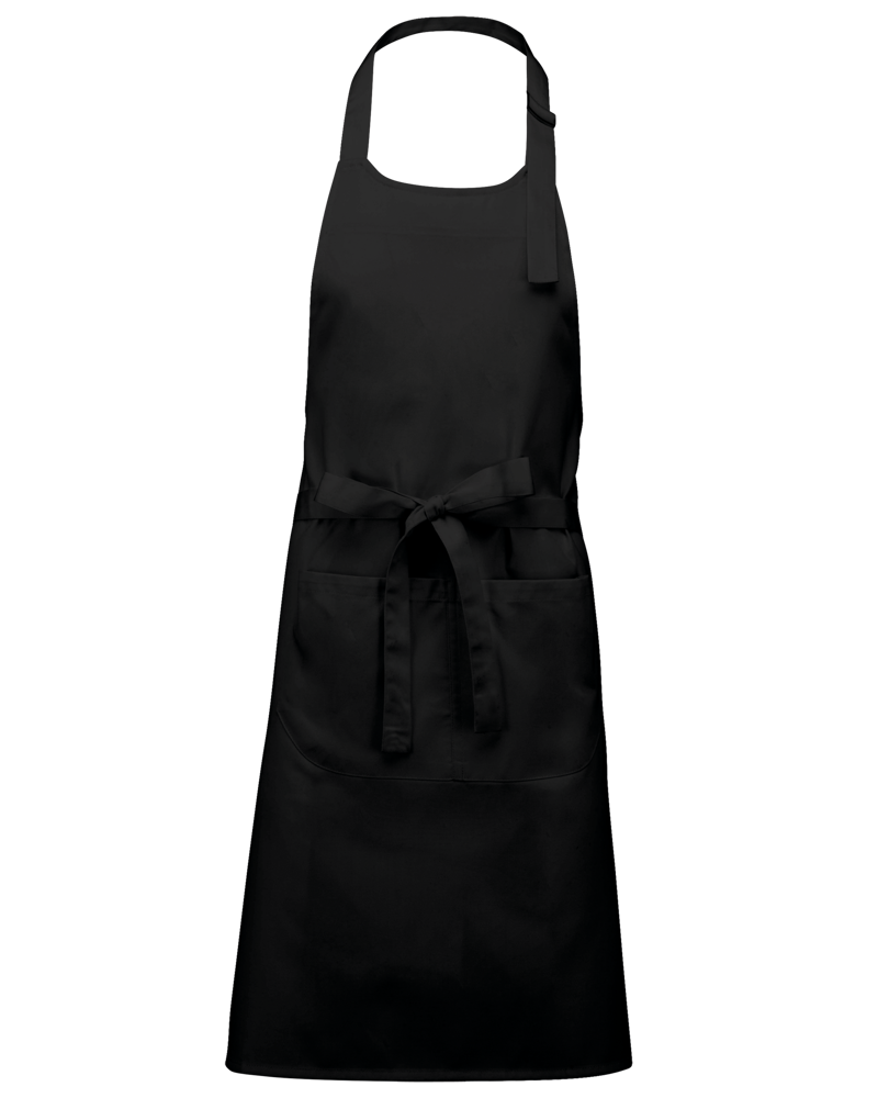 K8010 - Schort van polykatoen wasbaar op hoge temperatuur