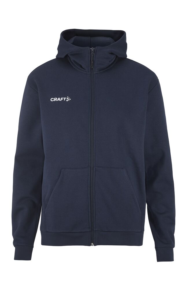 Craft - Community 2.0 Logo FZ Hoodie M - Navy