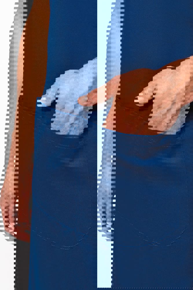 K8007 - Schort met zak van biologisch katoen