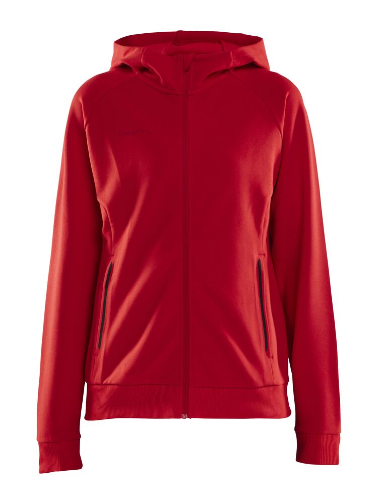 Craft - CORE Soul Full Zip Hood W - Bright Red