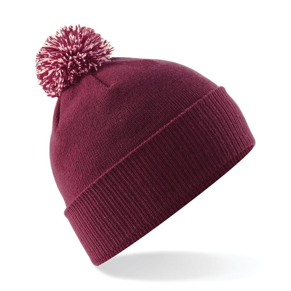B450 - Muts Snowstar® - Burgundy / Off White