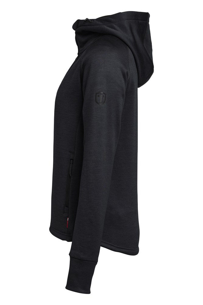 TXlite Hoodie Zip Women - Zwart