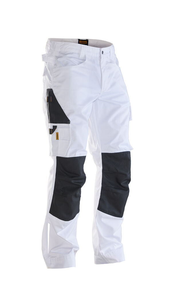 Jobman - 2321 Service Trousers - wit/zwart