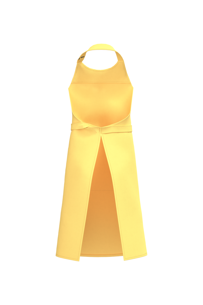 K8007 - Schort met zak van biologisch katoen