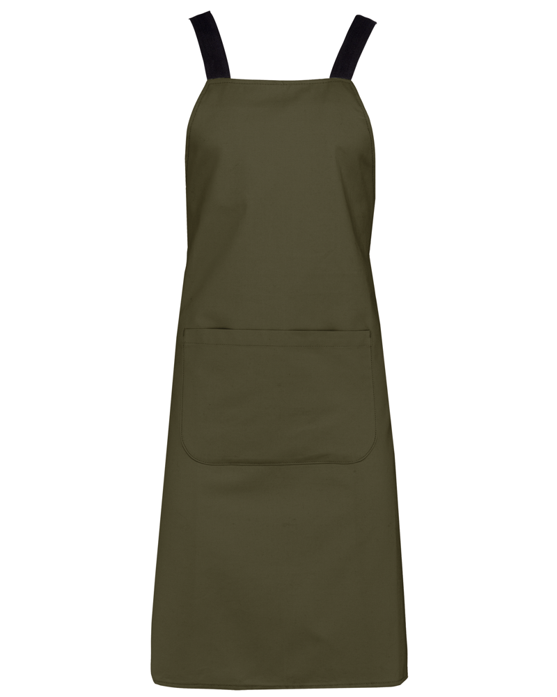 K8002 - Schort van biologisch katoen - Mossy Green