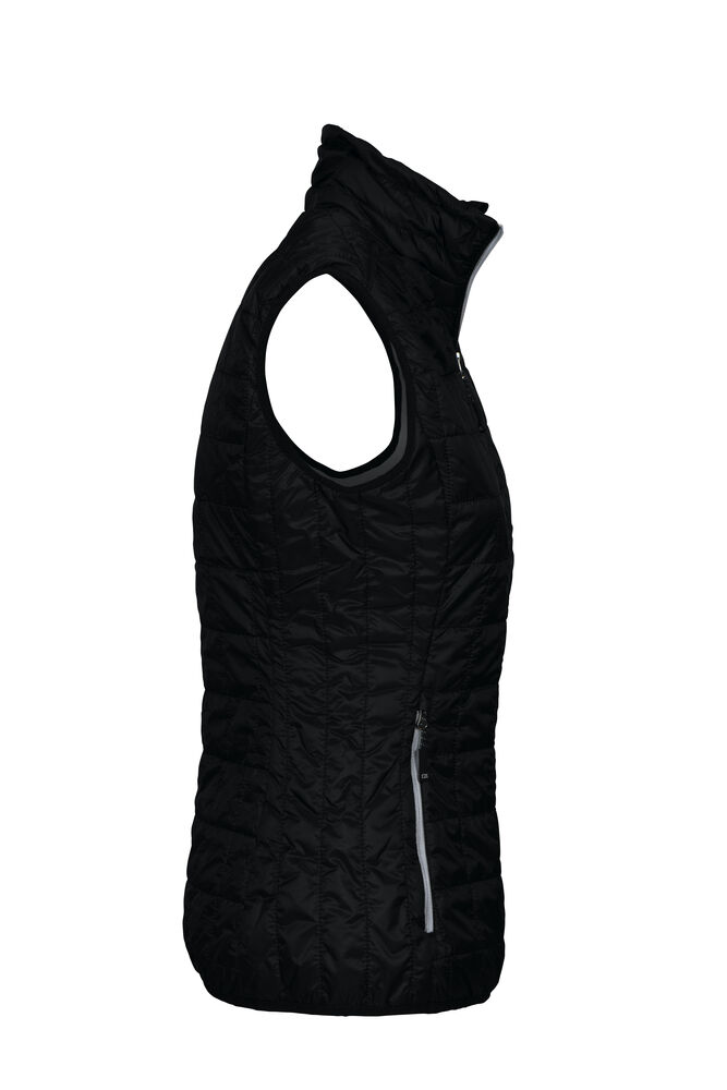 Cutter & Buck - Rainier Vest Dames Zwart XS