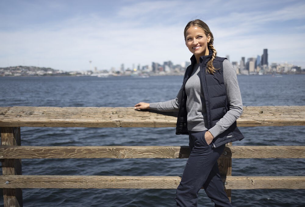 Cutter & Buck - Oak Harbor Vest Dames Dark Navy XS