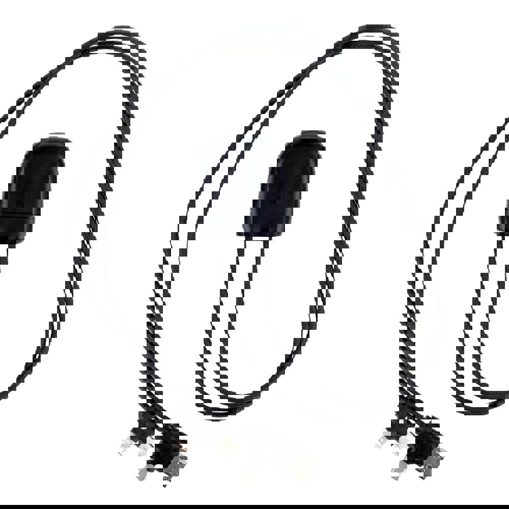 4034 - Xoopar Ice-Tag kabel voorzien van Find My tracker - Zwart