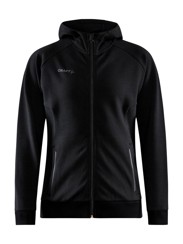 Craft - CORE Soul Full Zip Hood W - black