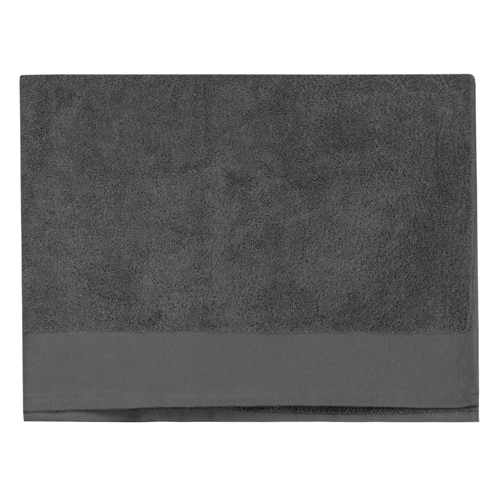 - Biologische badhanddoek 150 x 100 cm - Iron Grey