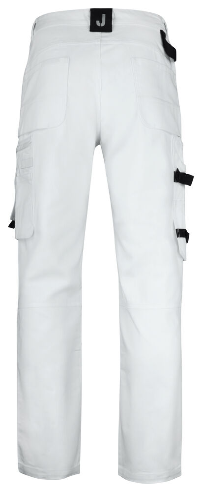 Jobman - 2130 Painters' Trousers Wit/Zwart C60