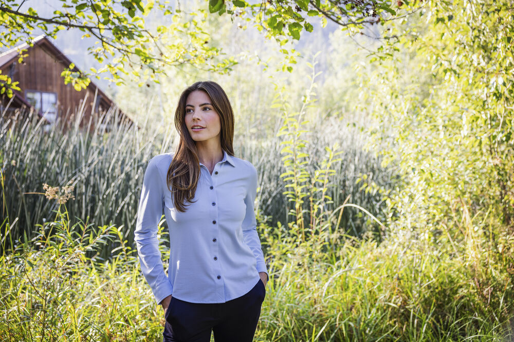 Cutter & Buck - Advantage Shirt Dames Beige XL
