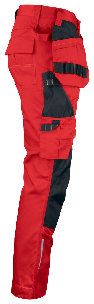 Jobman - 2322 Trousers HP Rood/Zwart 100