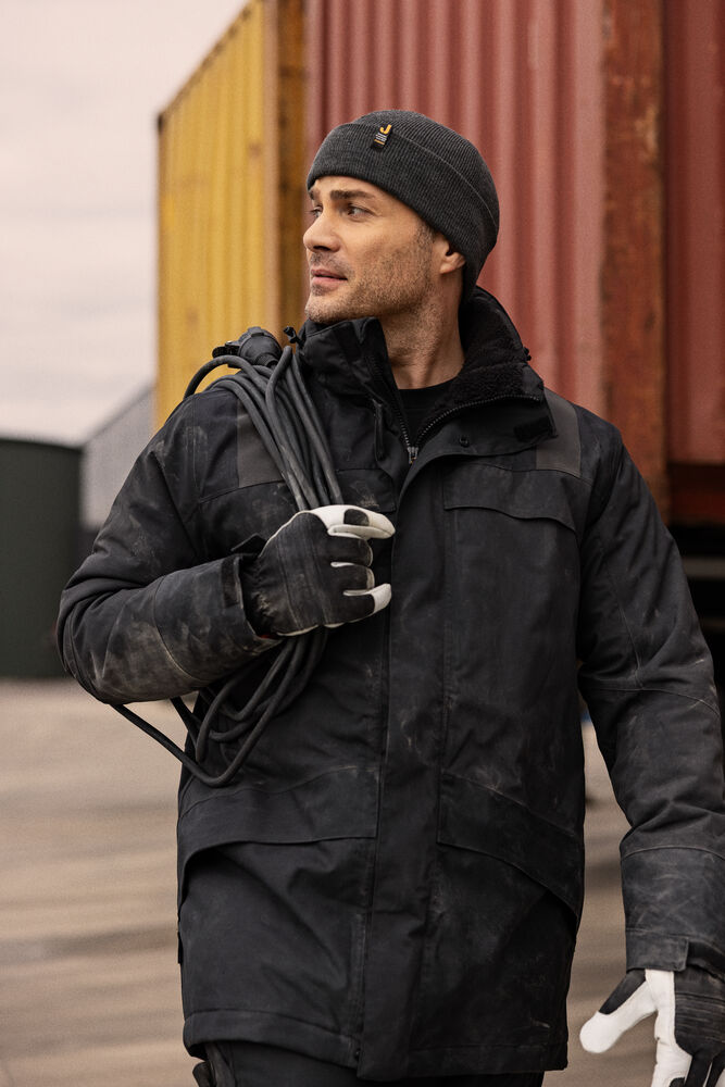 Jobman - 1335 Winter Parka Zwart XL