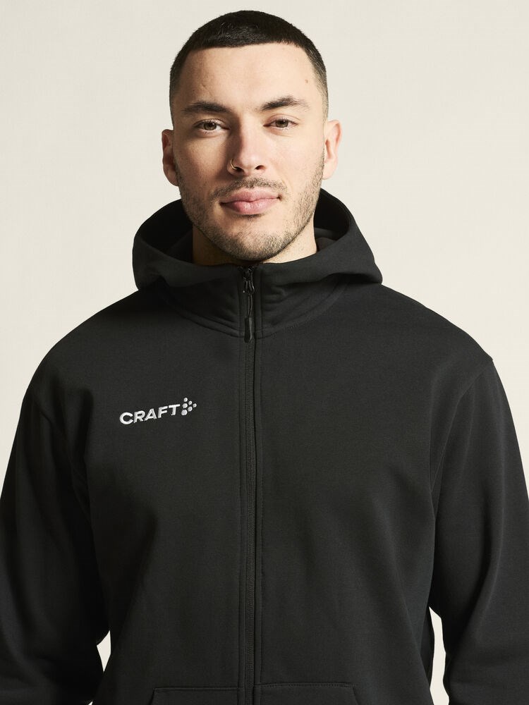 Craft - Community 2.0 Logo FZ Hoodie M Black XL