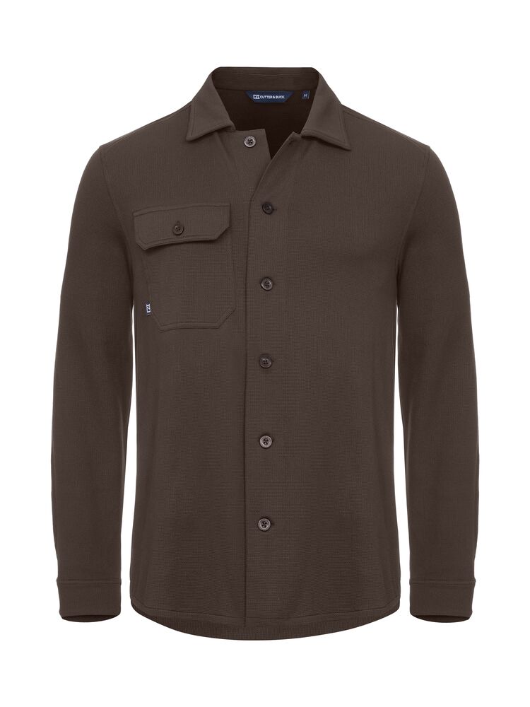 Cutter & Buck - Advantage Leisure Shirt Heren - Donker Mokka