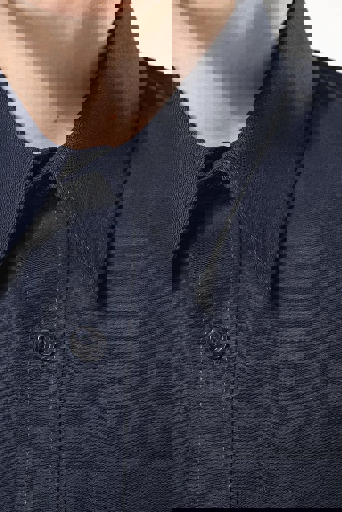 K520C - Kinder poplin overhemd korte mouwen