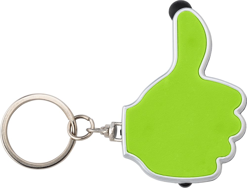 ABS 2-in-1 sleutelhanger Melvin - lime